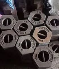 Twenty kilogram cast iron weights